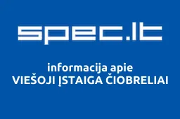 VIEŠOJI ĮSTAIGA ČIOBRELIAI | spec.lt