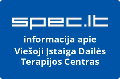 Viešoji Įstaiga Dailės Terapijos Centras