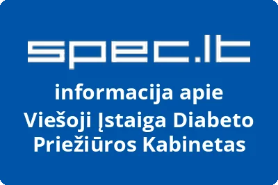 Viešoji Įstaiga Diabeto Priežiūros Kabinetas