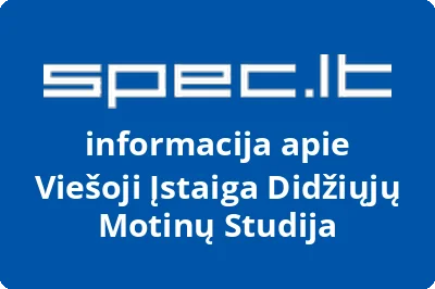 Didžiųjų motinų studija, VŠĮ