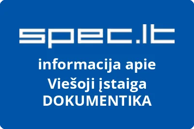 DOKUMENTIKA, VŠĮ
