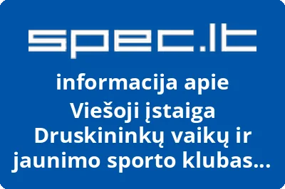 Druskininkų vaikų ir jaunimo sporto klubas Drusportus, VŠĮ