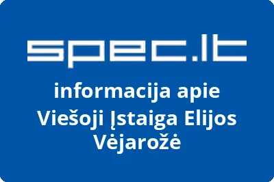 Elijos vėjarožė, VŠĮ