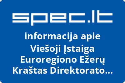 Euroregiono Ežerų kraštas direktorato biuras, VŠĮ