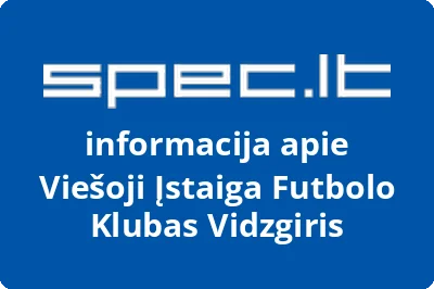 Futbolo klubas Vidzgiris, VŠĮ