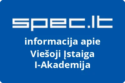 iakademija, VŠĮ