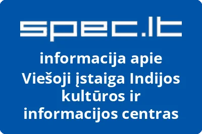 Indijos kultūros ir informacijos centras, VŠĮ