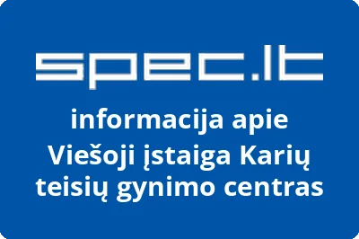 Karių teisių gynimo centras, VŠĮ