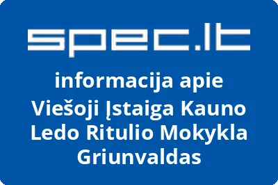 Kauno ledo ritulio mokykla GRIUNVALDAS, VŠĮ
