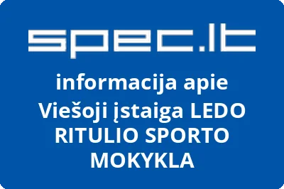 LEDO RITULIO SPORTO MOKYKLA, VŠĮ