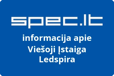 LEDSPIRA, VŠĮ