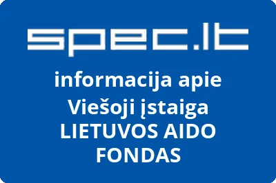 LIETUVOS AIDO FONDAS, VŠĮ
