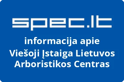 Viešoji Įstaiga Lietuvos Arboristikos Centras