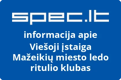 Mažeikių miesto ledo ritulio klubas, VŠĮ