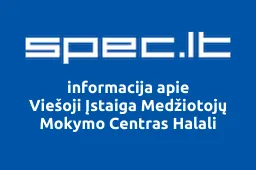 Viešoji Įstaiga Medžiotojų Mokymo Centras Halali | spec.lt