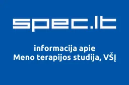 Meno terapijos studija, VŠĮ | spec.lt