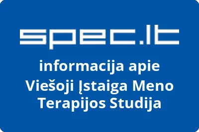 Meno terapijos studija, VŠĮ