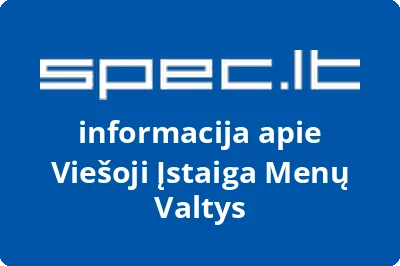 Menų valtys, VŠĮ
