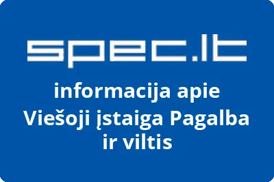 Pagalba ir viltis, VŠĮ