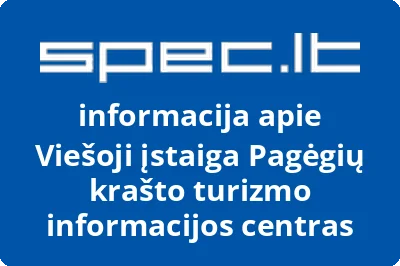Pagėgių savivaldybės viešoji įstaiga Pagėgių krašto turizmo ir verslo informacijos centras