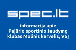 Pajūrio sportinio šaudymo klubas Molinis karvelis, VŠĮ iliustracija