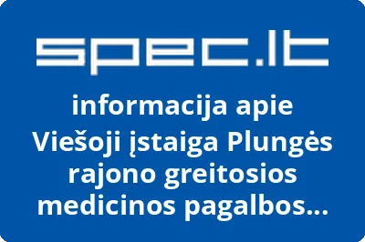 Plungės rajono greitosios medicinos pagalbos Lietuvos sveikatos apsaugos darbuotojų profesinė sąjunga, VŠĮ