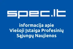 Viešoji Įstaiga Profesinių Sąjungų Naujienos | spec.lt