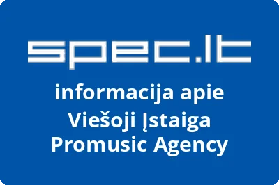 ProMusic Agency, VŠĮ