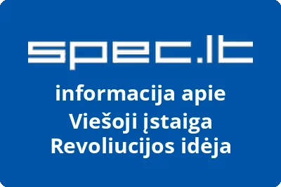 Revoliucijos idėja, VŠĮ