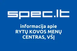 RYTŲ KOVOS MENŲ CENTRAS, VŠĮ iliustracija