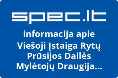 Rytų Prūsijos dailės mylėtojų draugija Nidden, VŠĮ