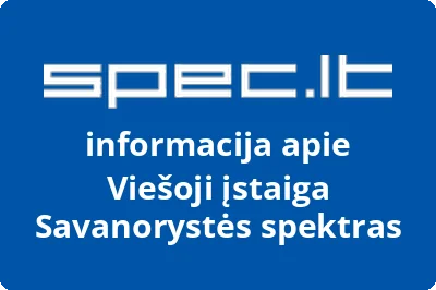 Savanorystės spektras, VŠĮ