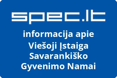 VIEŠOJI ĮSTAIGA SAVARANKIŠKO GYVENIMO NAMAI