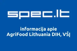 AgriFood Lithuania DIH, VŠĮ | spec.lt