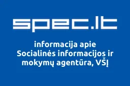 Socialinės informacijos ir mokymų agentūra, VŠĮ iliustracija