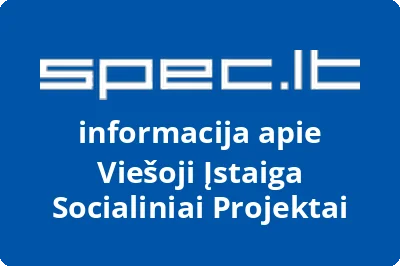 Viešoji Įstaiga Socialiniai Projektai