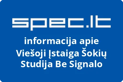 Šokių studija Be signalo, VŠĮ