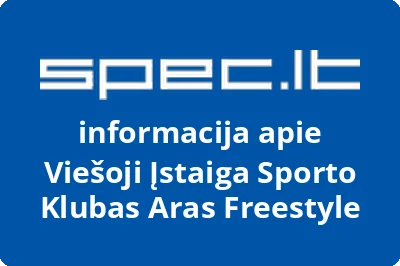 sporto klubas Aras Freestyle, VŠĮ