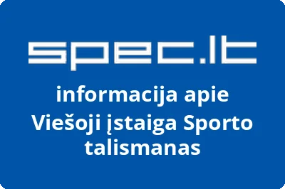Sporto talismanas, VŠĮ
