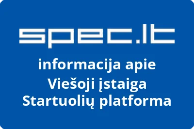 Startuolių platforma, VŠĮ | spec.lt