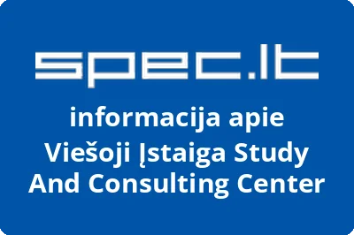 Study and consulting center, VŠĮ