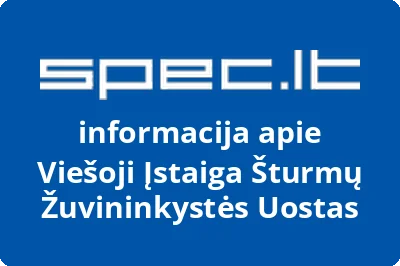 Viešoji Įstaiga Šturmų Žuvininkystės Uostas