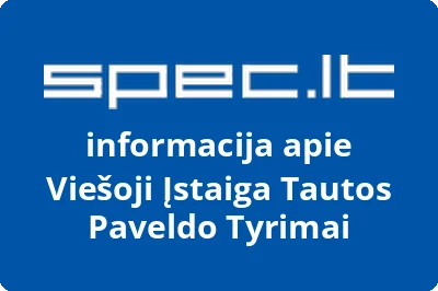 Tautos paveldo tyrimai, VŠĮ