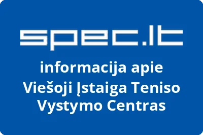 Viešoji Įstaiga Teniso Vystymo Centras