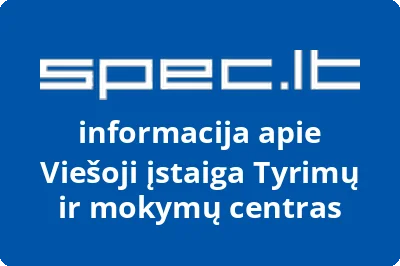 Tyrimų ir mokymų centras, VŠĮ