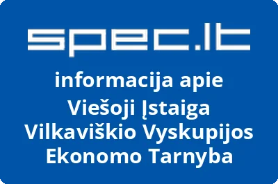 Vilkaviškio vyskupijos ekonomo tarnyba, VŠĮ