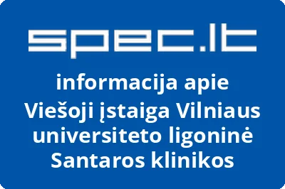 Vilniaus universiteto ligoninė Santaros klinikos, VŠĮ