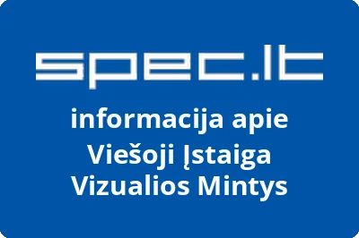 Vizualios mintys, VŠĮ