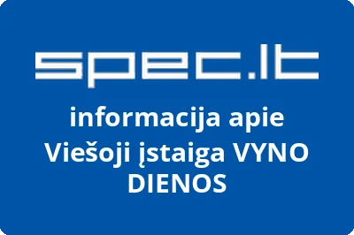 VYNO DIENOS, VŠĮ