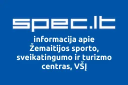 Žemaitijos sporto, sveikatingumo ir turizmo centras, VŠĮ | spec.lt